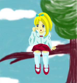 木の上の姫