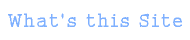 �T�C�g�ɂ��āB